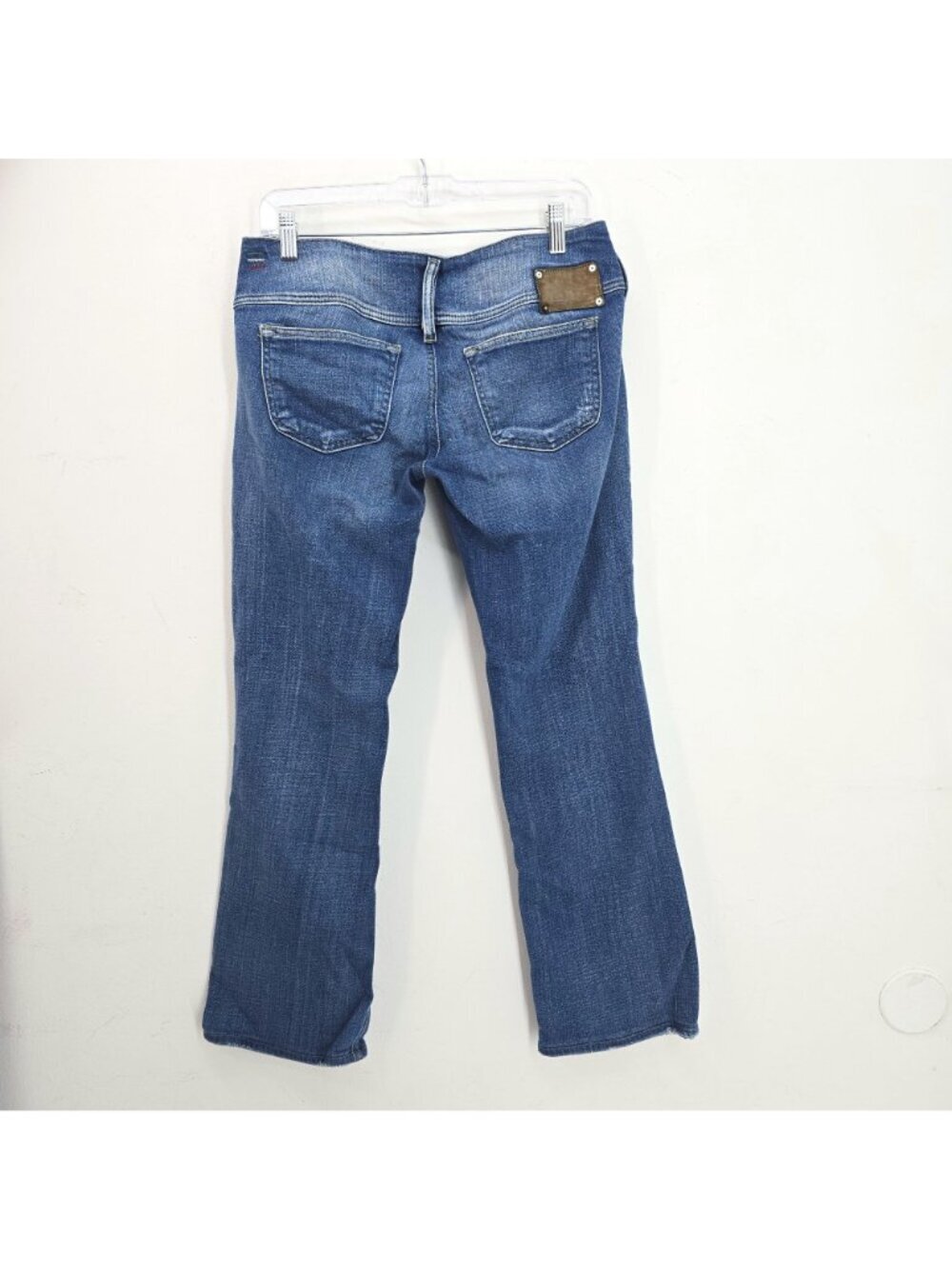 Diesel Cherock Y2K Low Waist Light Blue Bootcut Flared Jeans Women 32x28 - Picture 8 of 12